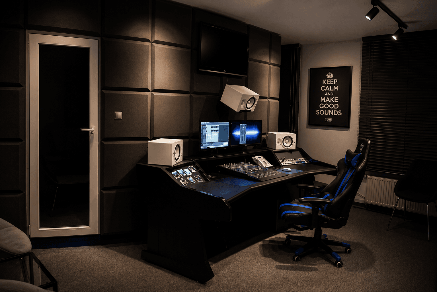 RPM Warsaw - blue studio